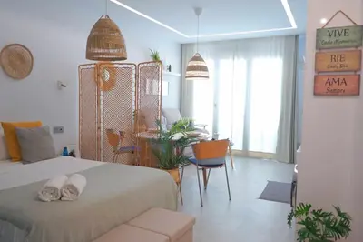 Cama o camas de una habitación en SG Boho Chic Dream - Nomad Studio