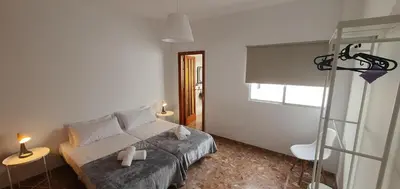 Cama o camas de una habitación en Casa Andrea Teror