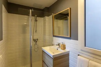 Un baño de Apartamento frente a la playa de Las Canteras S2