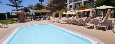 Piscina en o cerca de Ocean Front Cura Beach