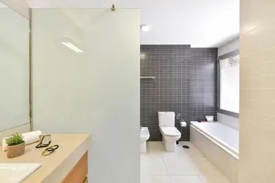 Un baño de Vista Golf 10 by VillaGranCanaria