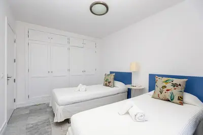 Cama o camas de una habitación en Apartamento vistas al mar en Pasito PM29