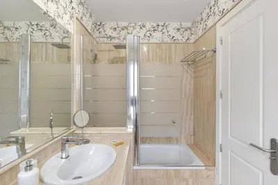 Un baño de Chalet Santa Ana 24 by VillaGranCanaria