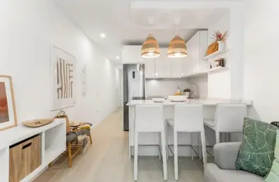 Una cocina o zona de cocina en Lindamar Canteras Beach House