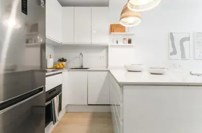Una cocina o zona de cocina en Lindamar Canteras Beach House