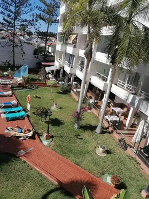 Jardín al aire libre en Mama Yumbo