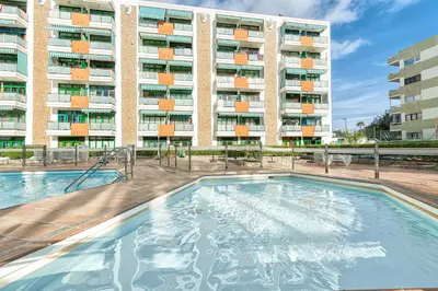 Piscina en o cerca de Apartamento céntrico en playa del inglés