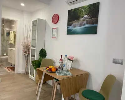 Zona de estar de Apartment by the Ocean - Canteras Beach - Las Palmas, Canary Islands, Spain