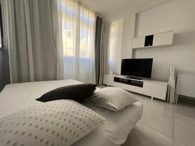 Cama o camas de una habitación en Graciano's Sea house