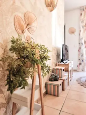 Zona de estar de Apartamento Tropical en playa del inglés